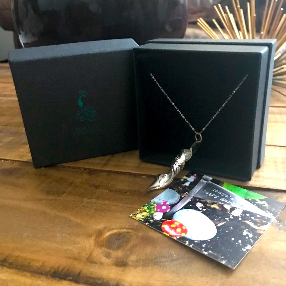 NEW w/box Sterling Silver Necklace | Believe in Magic Necklace | Silver Necklace